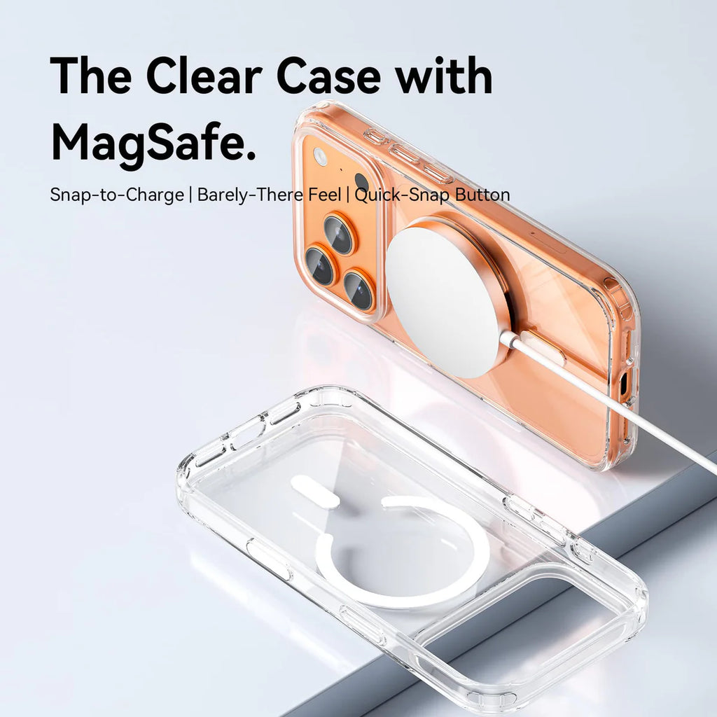 Funda Vention iPhone 17 con MagSafe Transparente