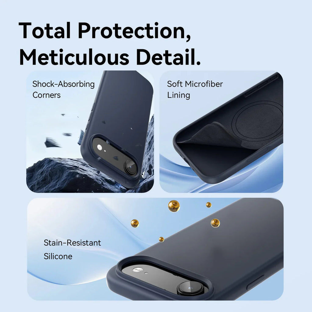 Funda Silicona Magnética iPhone 17 Pro – Colección Colores Premium