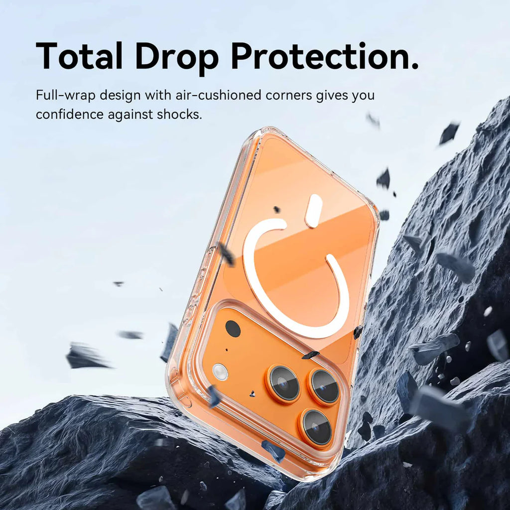 Funda Vention iPhone 17 con MagSafe Transparente