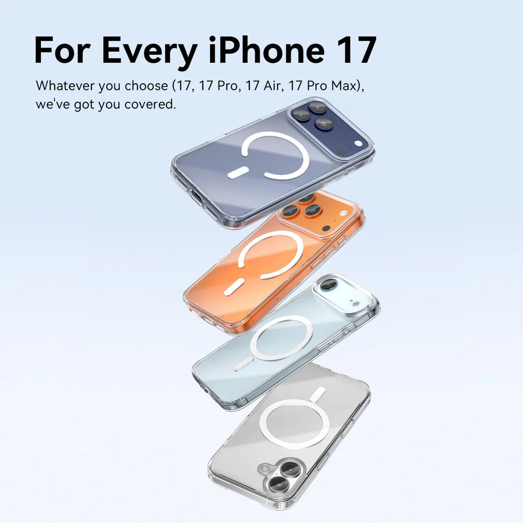 Funda Vention iPhone 17 con MagSafe Transparente