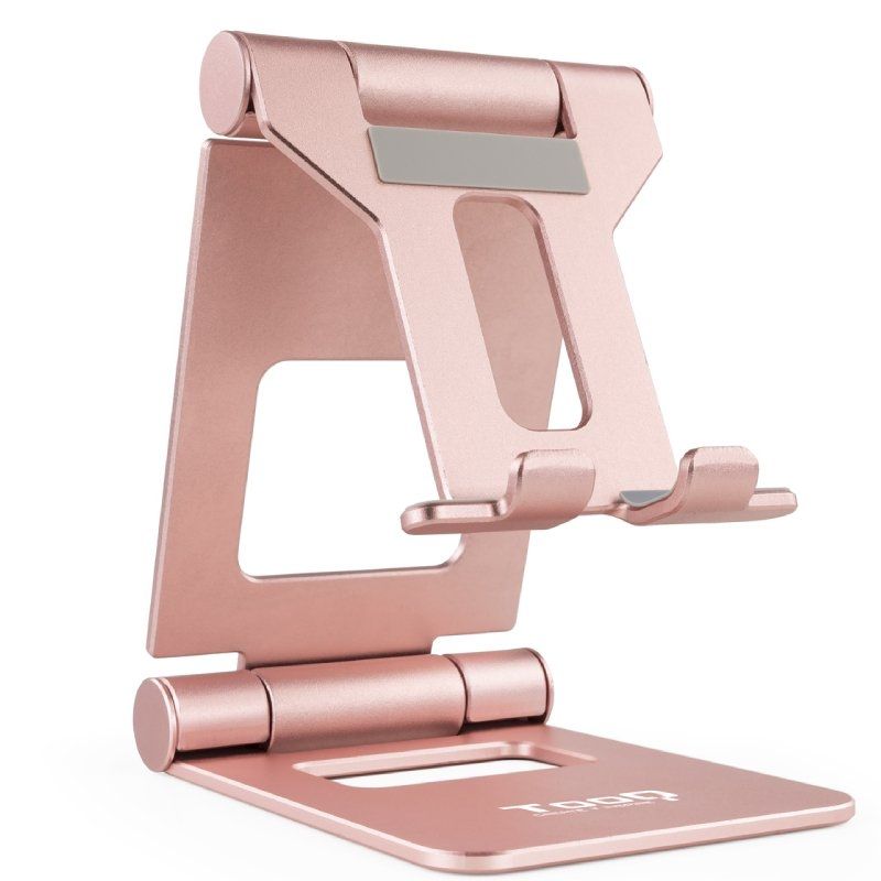 Soporte Ajustable de Sobremesa para Móvil y Tablet hasta 10” – Aluminio Antideslizant