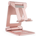 Soporte Ajustable de Sobremesa para Móvil y Tablet hasta 10” – Aluminio Antideslizant