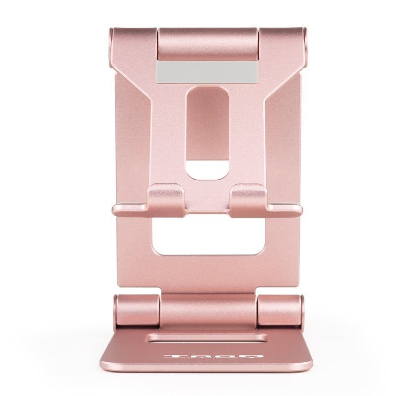 Soporte Ajustable de Sobremesa para Móvil y Tablet hasta 10” – Aluminio Antideslizant