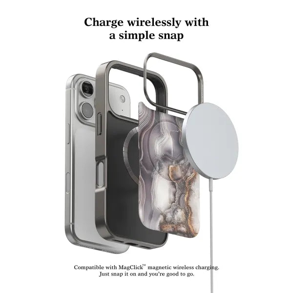 Funda Puloka Mármol Magnética iPhone 17 Pro y Pro Max