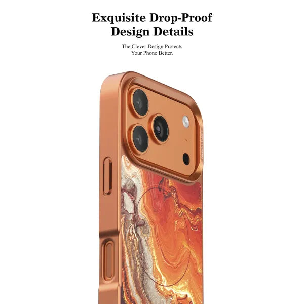 Funda Puloka Mármol Magnética iPhone 17 Pro y Pro Max